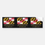 Proud Citizen of Maryland Bumper Sticker