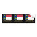 Proud Citizen of North Carolina bumper stickers