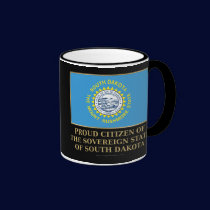 Proud Citizen of South Dakota mugs