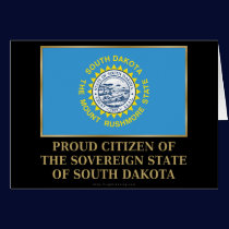 Proud Citizen of South Dakota cards