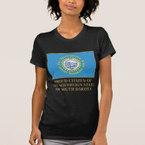 Proud Citizen of South Dakota t-shirts