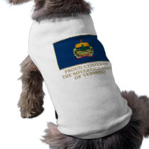 Proud Citizen of Vermont pet clothing by rightleaning Proud Citizen of Vermont pet clothing