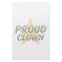 Proud Clown Custom Stationery