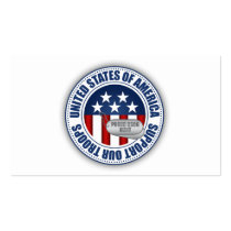 Proud Coast Guard Aunt Business Card