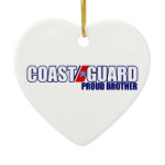 Proud Coast Guard Brother Ornaments