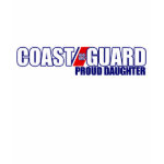 Proud Coast Guard Daughter T Shirt
