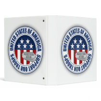 Proud Coast Guard Father Binder