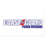 Proud Coast Guard Husband Stickers