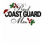 Proud Coast Guard Mom Holly Shirts