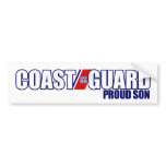 Proud Coast Guard Son Bumper Sticker