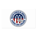 Proud Coast Guard Son Business Cards