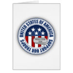 Proud Coast Guard Son Greeting Card
