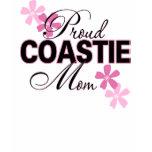 Proud Coastie Mom T Shirt