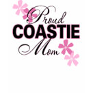 ladies_casual_longsleeve - "Proud Coastie Mom  design features four pretty pink hibiscus flowers with the text outlined in two shades of pink. This design is... HOT... HOT... HOT!": Sizes s,m,l,xl Available colors: white