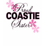 Proud Coastie Sister Tshirts