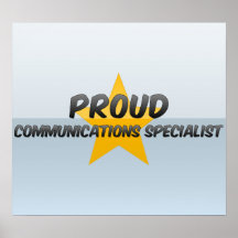 Proud Communications Specialist Poster