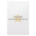 Proud Community Volunteer Custom Stationery