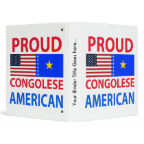 Proud Congolese American Binders