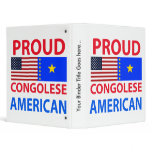 Proud Congolese American binders