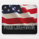Proud Conservative mousepads by uniquenclassy Proud Conservative mousepads