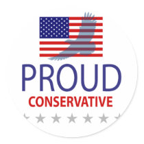 Proud Conservative Sticker