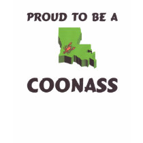 Fato orgulhoso de CoonAss camisetas