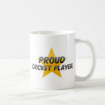 Proud Cricket Player Coffee Mugs
