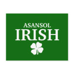 Proud Custom Asansol Irish City T-Shirt Post Card