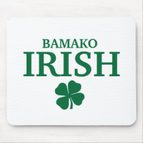 Proud Custom Bamako Irish City T-Shirt mousepads by funnycustomtshirts Proud Custom Bamako Irish City T-Shirt mousepads