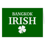 Proud Custom Bangkok Irish City T-Shirt Greeting Cards