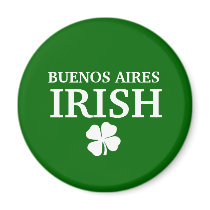 Proud Custom Buenos Aires Irish City T-Shirt Refrigerator Magnet