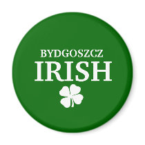 Proud Custom Bydgoszcz Irish City T-Shirt magnets
