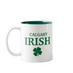 Proud Custom Calgary Irish City T-Shirt Coffee Mugs
