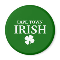 Proud Custom Cape Town Irish City T-Shirt magnets