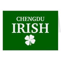 Proud Custom Chengdu Irish City T-Shirt cards