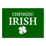 Proud Custom Chengdu Irish City T-Shirt Cards