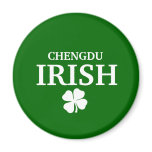 Proud Custom Chengdu Irish City T-Shirt Refrigerator Magnets