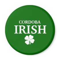 Proud Custom Cordoba Irish City T-Shirt magnets by funnycustomtshirts Proud Custom Cordoba Irish City T-Shirt magnets