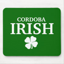 Proud Custom Cordoba Irish City T-Shirt mousepads by funnycustomtshirts Proud Custom Cordoba Irish City T-Shirt mousepads