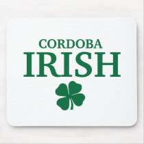 Proud Custom Cordoba Irish City T-Shirt mousepads by funnycustomtshirts Proud Custom Cordoba Irish City T-Shirt mousepads