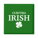 Proud Custom Curitiba Irish City T-Shirt magnets