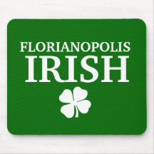Proud Custom Florianopolis Irish City T-Shirt Mouse Pad