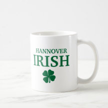 Proud Custom Hannover Irish City T-Shirt Mugs