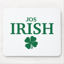 Proud Custom Jos Irish City T-Shirt mousepads