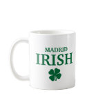 Proud Custom Madrid Irish City T-Shirt mugs