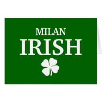 Proud Custom Milan Irish City T-Shirt cards by funnycustomtshirts Proud Custom Milan Irish City T-Shirt cards