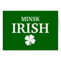 Proud Custom Minsk Irish City T-Shirt cards by funnycustomtshirts Proud Custom Minsk Irish City T-Shirt cards