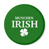 Proud Custom Munchen Irish City T-Shirt Fridge Magnet