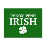 Proud Custom Phnom Penh Irish City T-Shirt Postcards