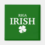 Proud Custom Riga Irish City T-Shirt Refrigerator Magnets